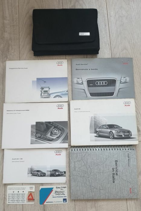 Mapa /carti si card service Audi A5