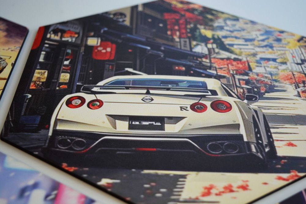 Пано за стена "Хексагон" с Ваши снимки, картинки, емблеми.