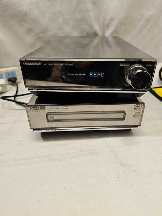 Sistem Audio Panasonic AV Control Receiver SA-DT100 DVD CD Player