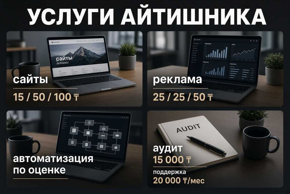 Программист. Айтишник. Сайт. Чат-боты. Поддержка после сдачи проекта