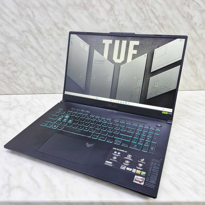 Laptop Gaming ASUS TUF A17, AMD Ryzen 5 7535HS, 17.3 inci, 144Hz, 16GB RAM- 1TB SSD- RTX 4050 6GB GDDR6