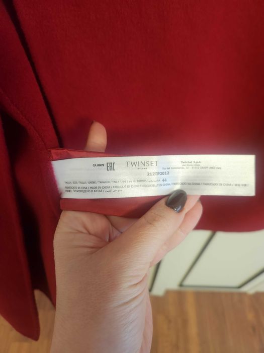 Пальто Twinset Milano, 48 размер