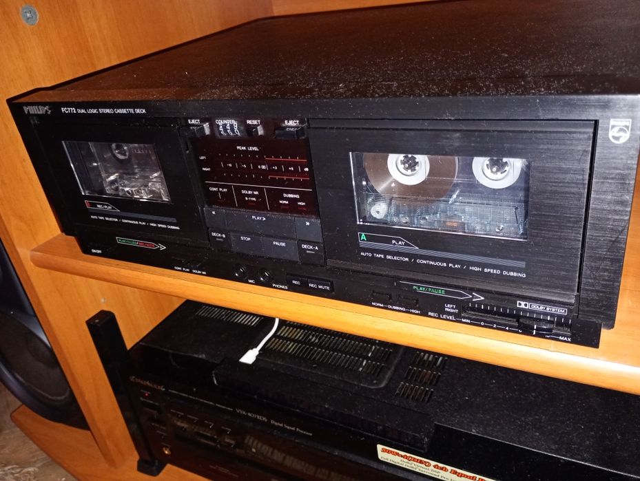 Deck Philips  FC 772. Dual Logic Stereo