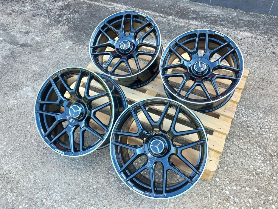 19.Mercedes Piano Black LIP 8.5J-9.5ж ET35-48 Спорт Пакет C E ML S GL
