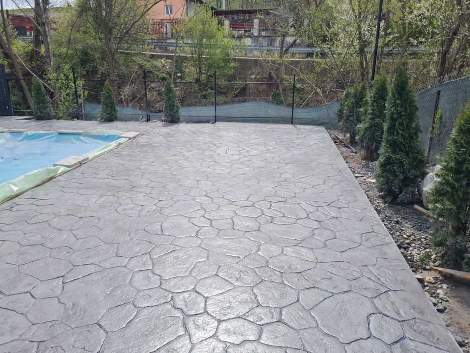 Beton amprentat Târgoviște