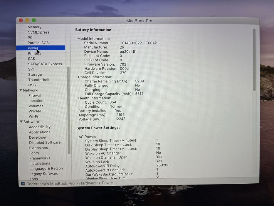 Laptop Apple MacBook Pro Mid 2014, 8GB, 512 SSD