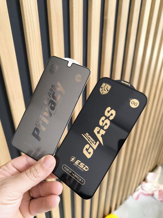 Folii de sticlă ultrarezistente ESD antistatice