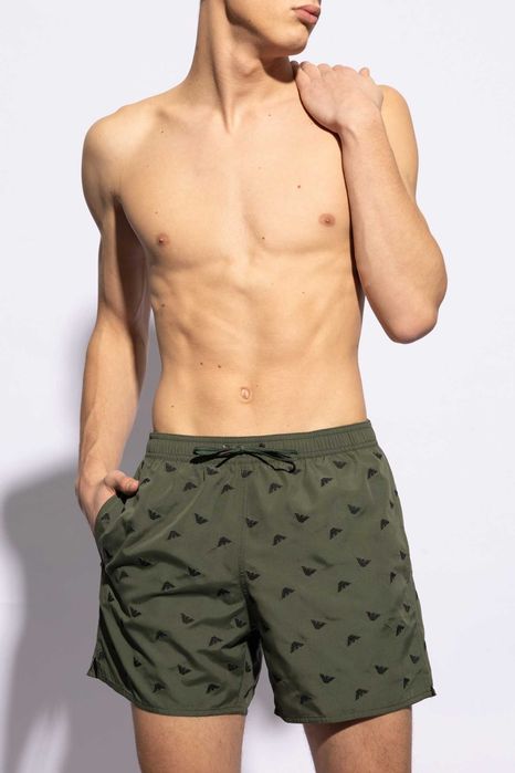 Emporio Armani, ОРИГИНАЛНИ бански, размер: S (с малък дефект)