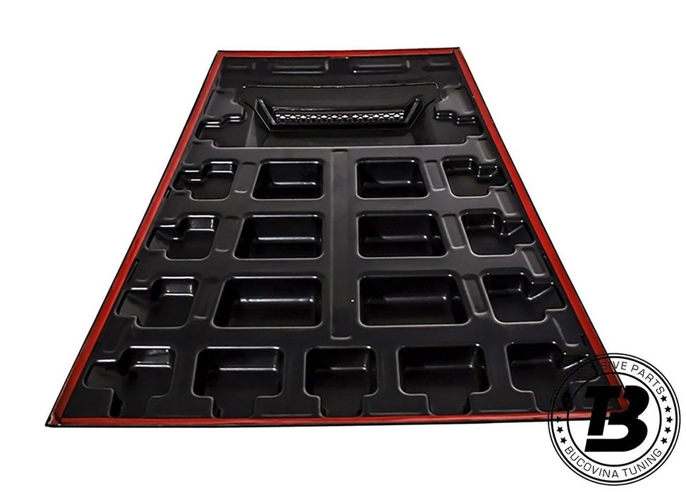 Ornament Capota compatibil cu Mercedes G Class W463 B Design