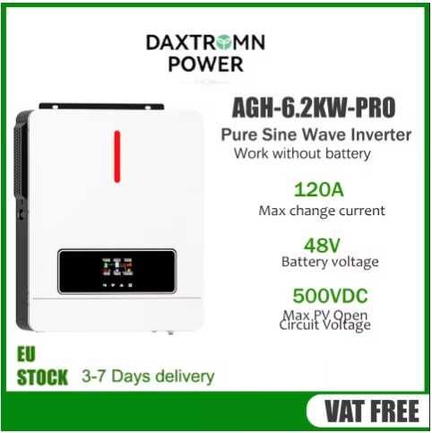 Kit 8 panouri fotovoltaice 415W + Invertor 6.2kW !! off-grid