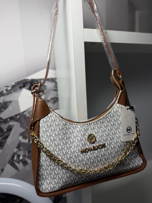 Michael Kors – Geantă cu monogramă și lanț