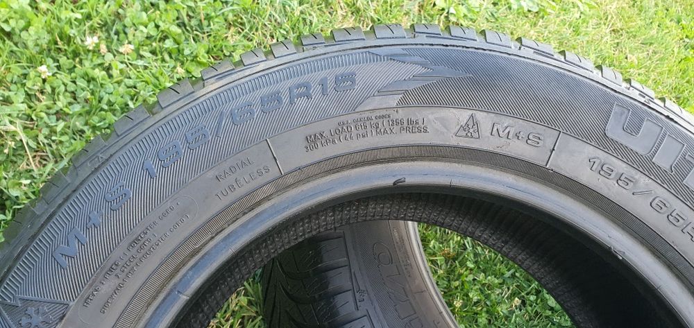 Vand 2 anvelope M+S 195 65 15
