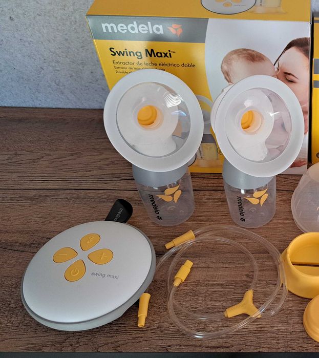 Двойна двуфазна помпа за кърма Medela - Swing Maxi
