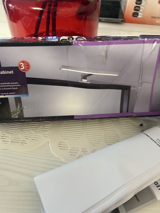 Livarno lampa led noua !