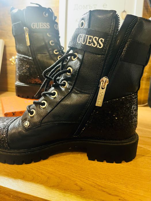 Боти Guess естествена кожа
