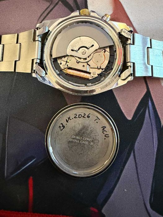 Seiko Kinetic 5M62-0AV0 – Acumulator nou – Cutie inclusă