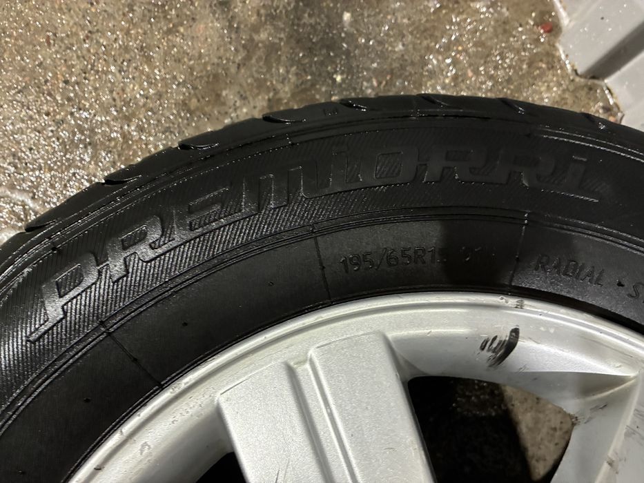 Диски с шинами летние 195/65, R15