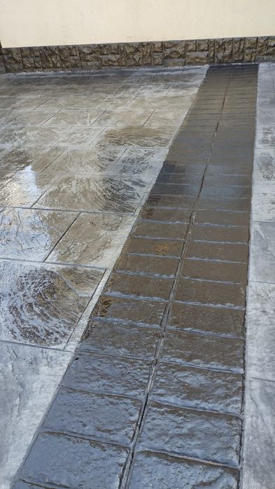 Beton amprentat PaulPAV