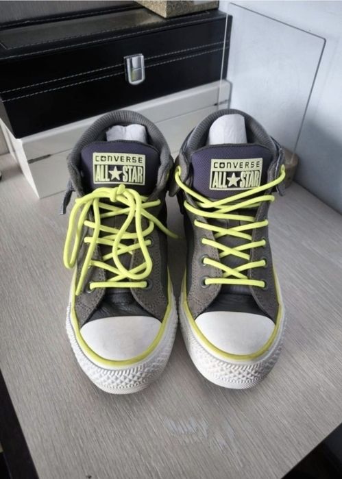 Pantofi sport unisex Converse CT PC Layer Mid piele naturală - 37,5