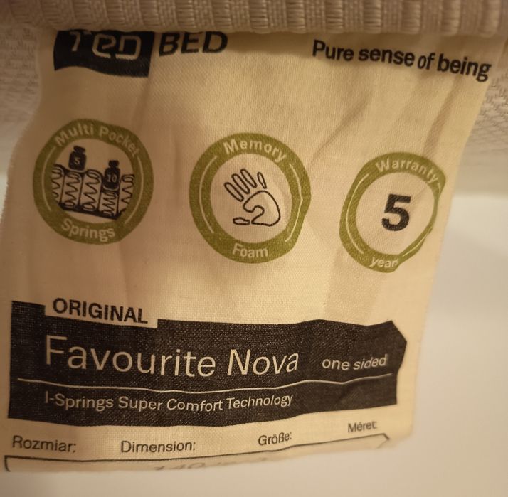 Подарявам еднолицев матрак 140/200