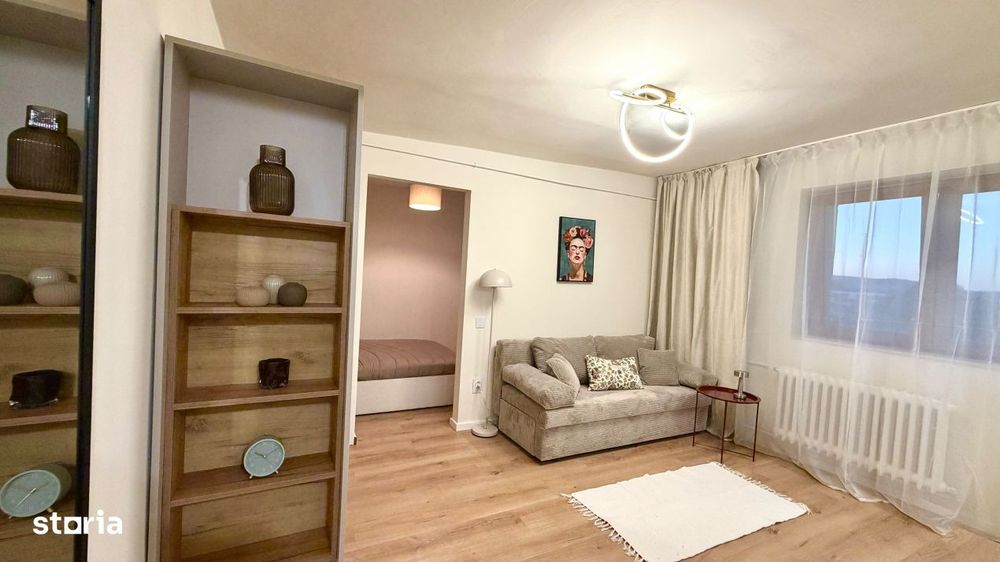 Apartament 2 camere complet renovat si mobilat, TOTUL NOU,Strada Albac