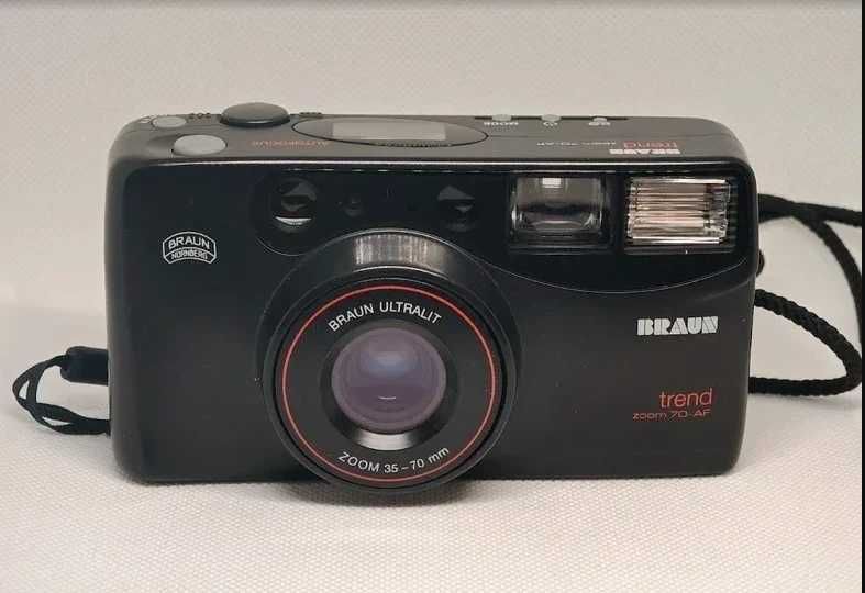 Aparat Foto pe Film 35mm Braun Trend Zoom 70-AF Y2K