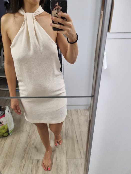 Rochita de vara noua culoarea bej