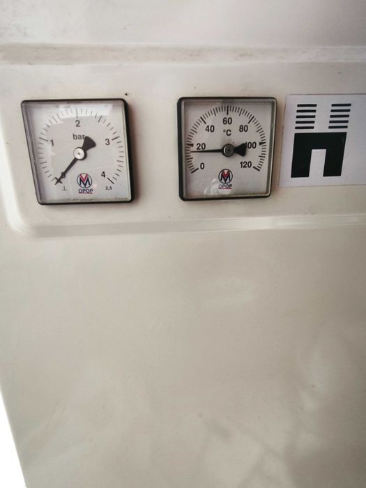 Котле за парно на твърдо гориво-Чешко OPOP 18 KW+водна помпа Groundfos