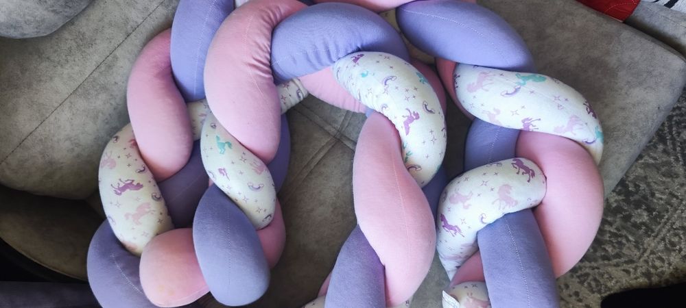 Коса в кроватку)