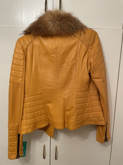 Geaca piele de dama - marime XXL