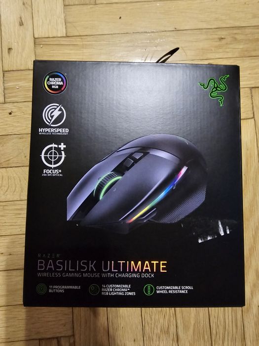 Razer Basilisk Ultimate Wireless Gaming Mouse With Charging Dock RGB