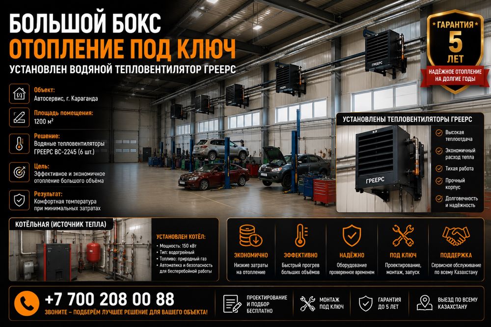 ОТОПЛЕНИЕ Проектирование Продажа  Монтаж  ТЕПЛОВЕНТИЛЯТОРОВ