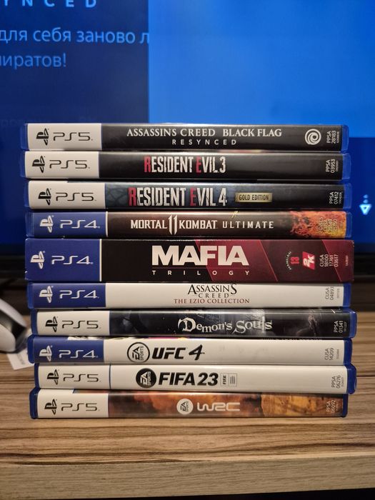 Продажа обмен игр PS4 PS5