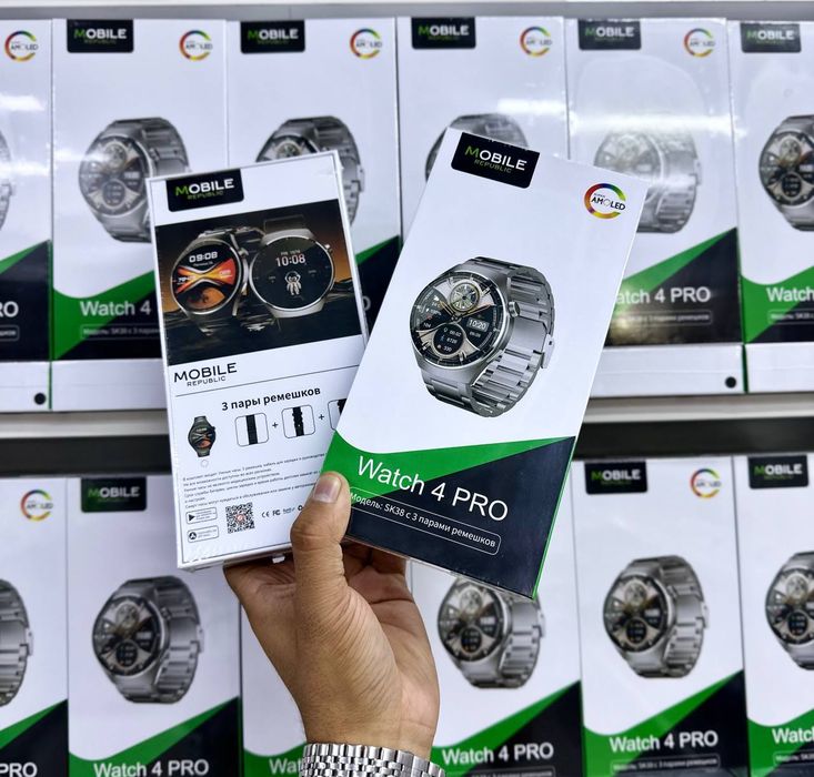 Смарт часы Wach4 PRO мужские