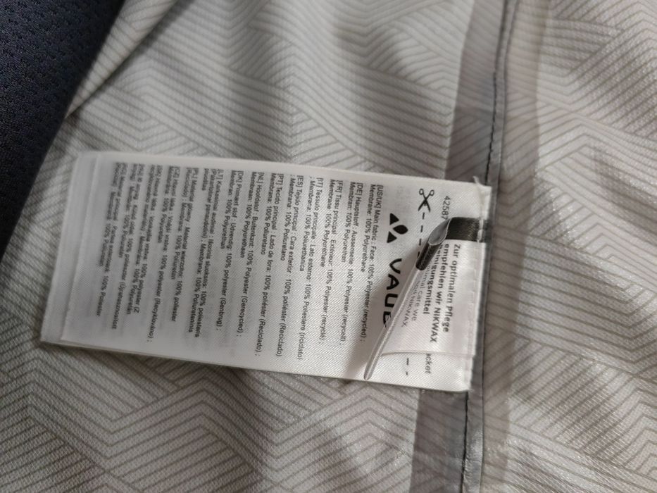 Jachetă Vaude 2 în 1 - impermeabilă