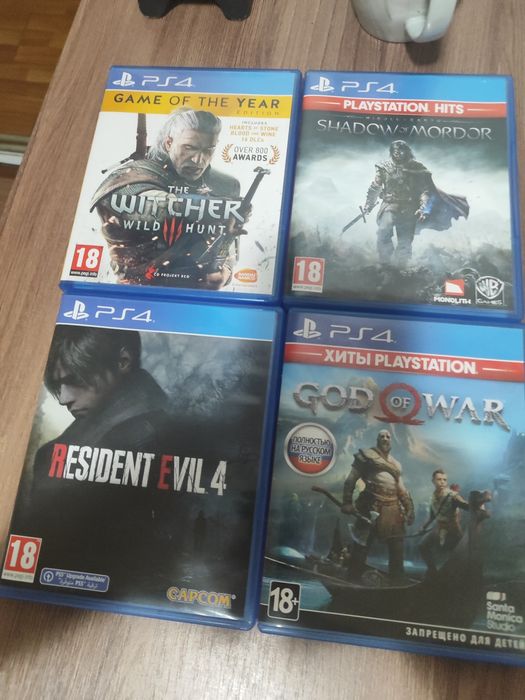 Продам игры на Ps4