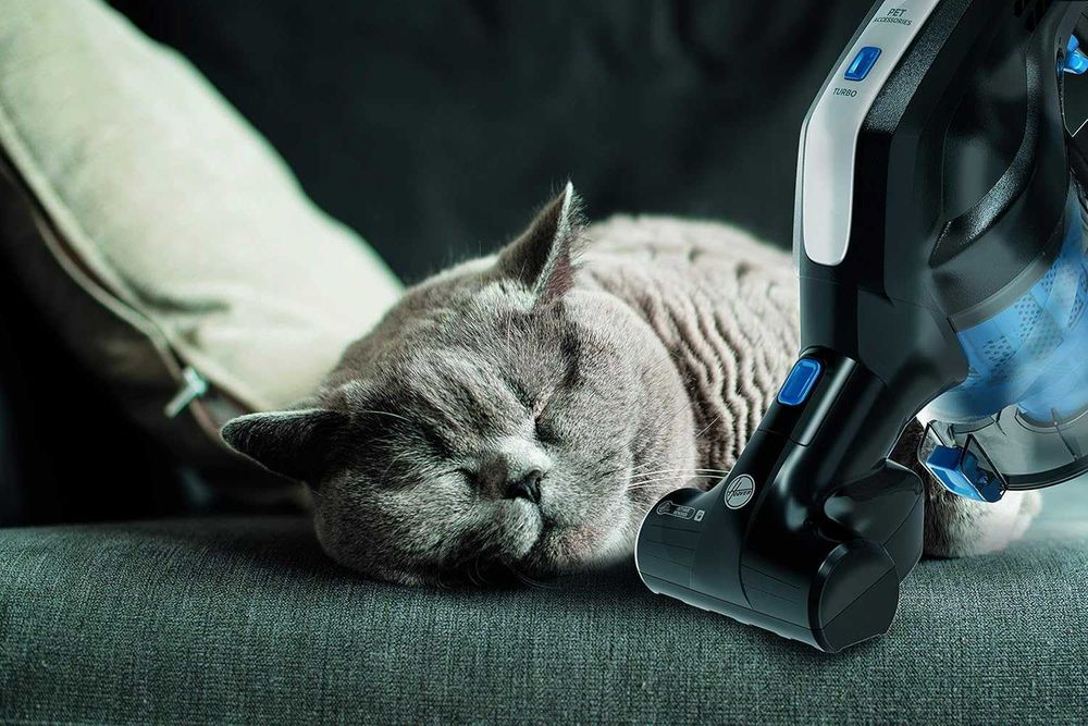 Безкабелна, Вертикална Прахосмукачка Hoover H-Free 200 Pets, HF222UPT