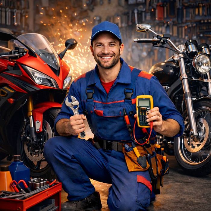 Ремонт скутер и мото