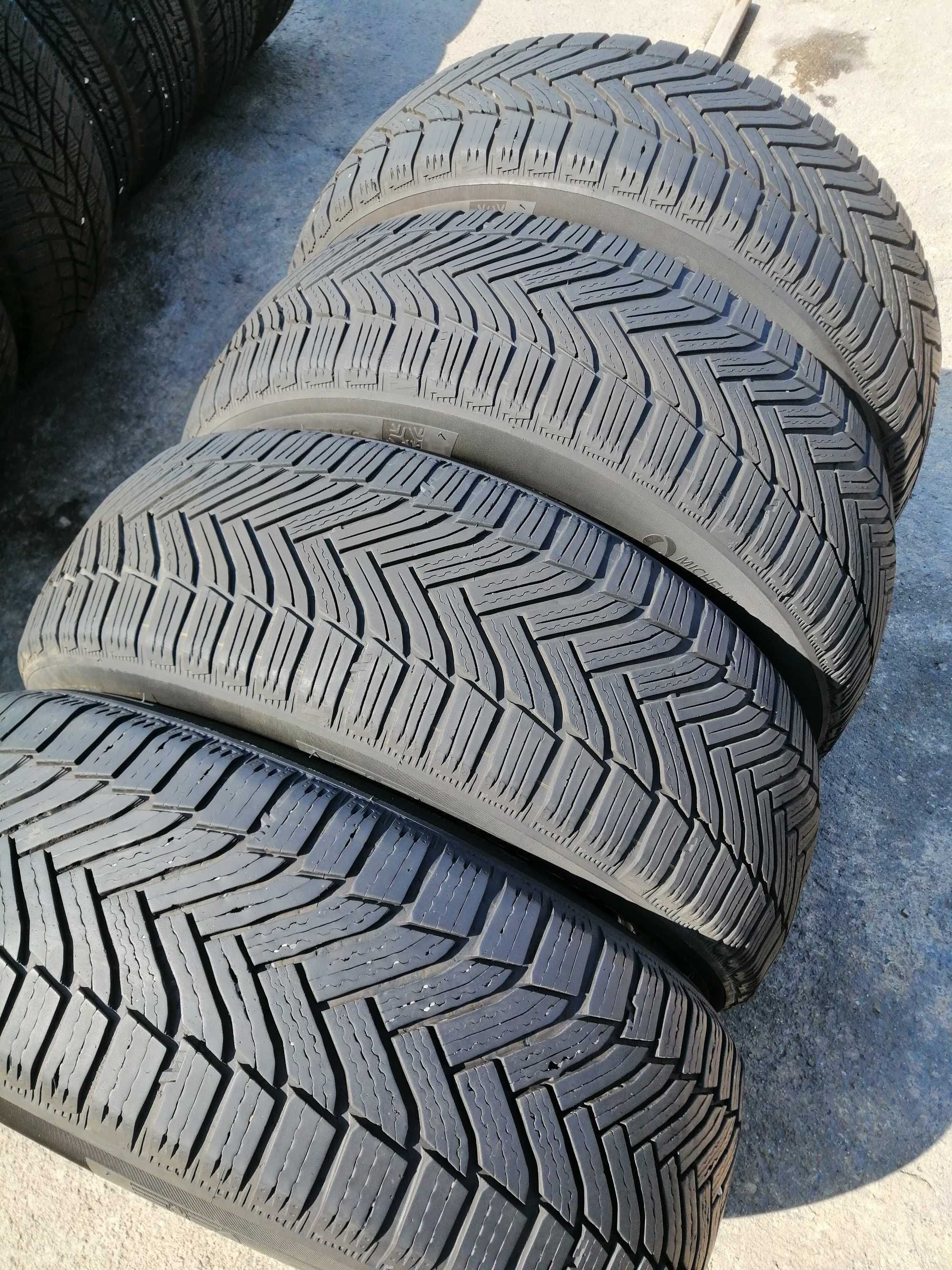 4 Зимни гуми 205 60 16 MICHELIN ALPIN 6 дот 1522 дот 3621 гр. Хасково ...