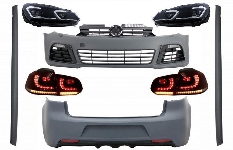 Pachet Complet Exterior compatibil cu VW Golf VI 6 MK6 (2008-2013) R20