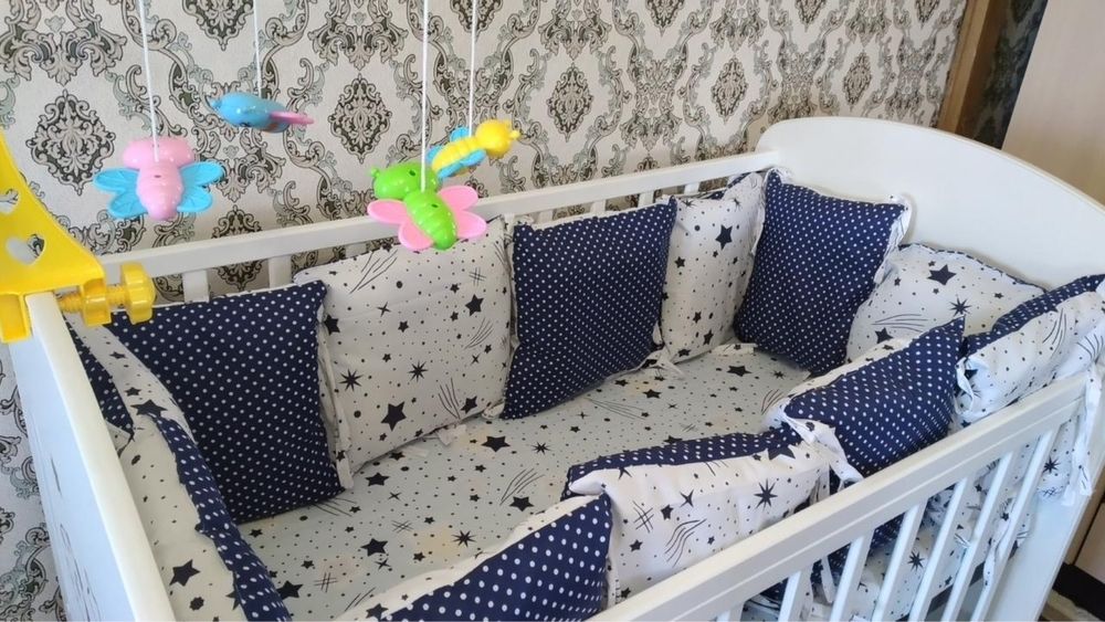 Продам детскую кровать с бортиками