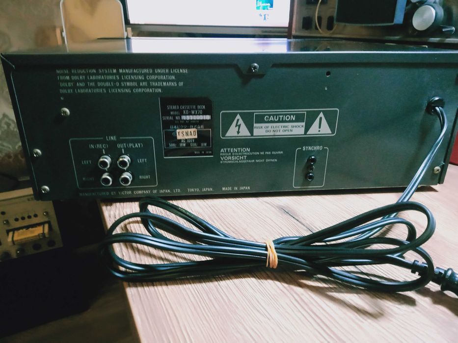 Кассетная дека VICTOR KD WX70