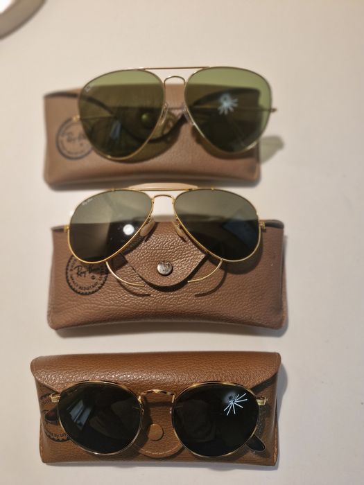 Ochelari de soare RAY-BAN/ B&L(set 3 buc.)