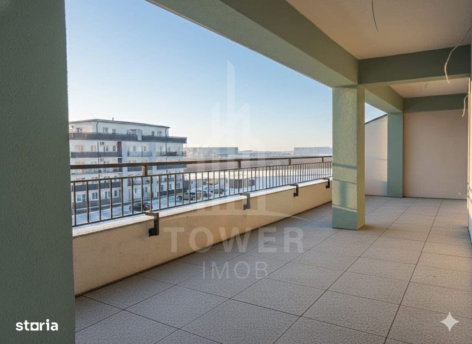 Penthouse de vanzare cu terasa de 94 mp — fotografia 3