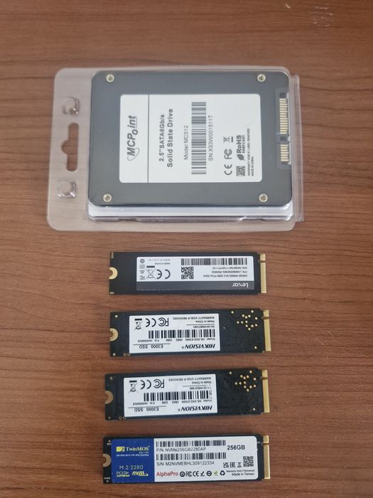 SSD диск и M.2 диск
