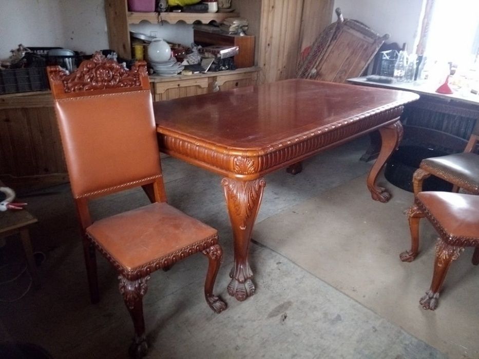 Set birou cu fotoliu ,masa si scaune