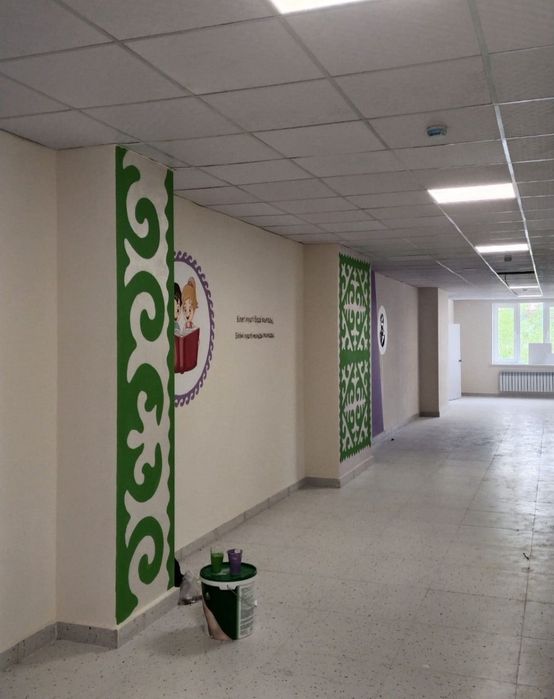 Мурал. Художники. Роспись стен. Рисунки на стене.