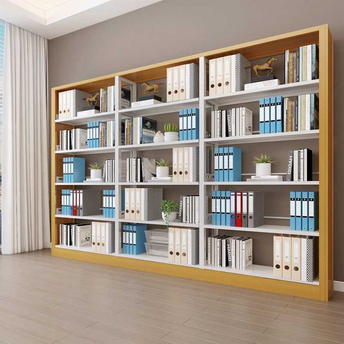 Металлический шкаф для книг/ книжные полки для дома/ kitoblar shkafi