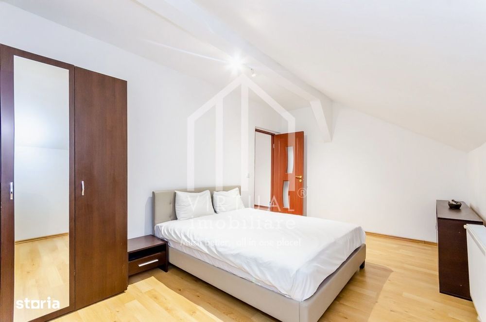 Apartament cu 3 camere + balcon, mobilat - Broscarie