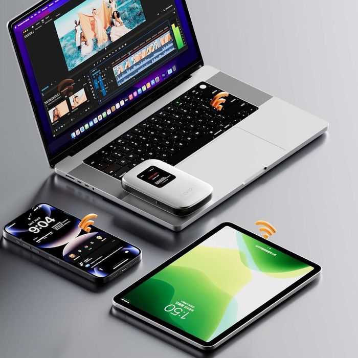 В целофан 4G LTE Мобилен Хотспот Linklan с eSIM Технология Глобален...